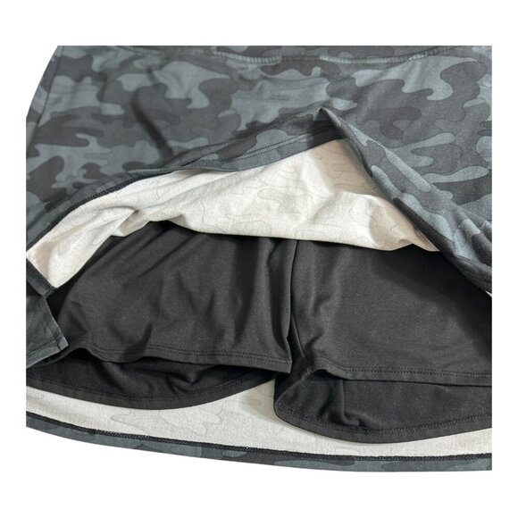 Soybu Sport Skort Women’s Size Medium Gray Camo Tennis Summer Vacation Preppy - Picture 5 of 7
